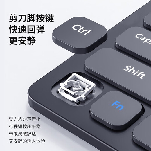 Philips Bluetooth Wireless Micro Sound-Tastatur und Maus-Set SPT6627 wiederaufladbares Dual-Mode-Desktop-Laptop für Office-Tippen