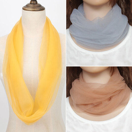 Weizhuoli (Weizhuoli) Écharpe de tête en dentelle en maille pour la protection solaire de la protection solaire fines vertéèbres du cou fou écharpe
