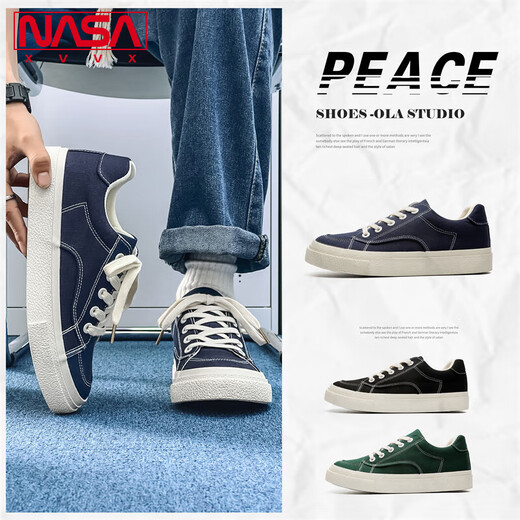 NASA XVVX CAPACIÓN OFICIAL DE LANA DE VERANO SUMERA PARA MEN Los trabajadores, transpirables zapatos casuales transpirables para hombres zapatos versátiles de moda para hombres negros 42
