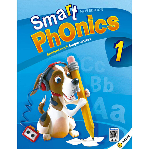 Smart Phonics 1级别2册套装（主课本+练习册） 进口原版 小学生教材英文用书 短期零基础儿童入门自然拼读进口教材  小学教辅