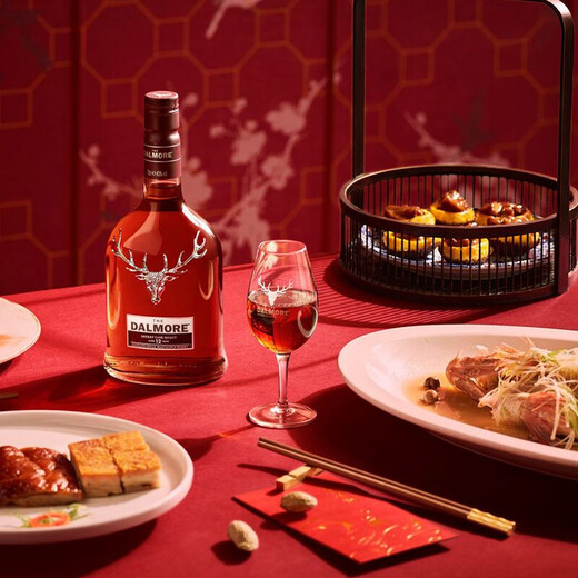 大摩（DALMORE）【官方授权行货】大摩威士忌 苏格兰原瓶进口单一麦芽洋酒700ml  大摩12年