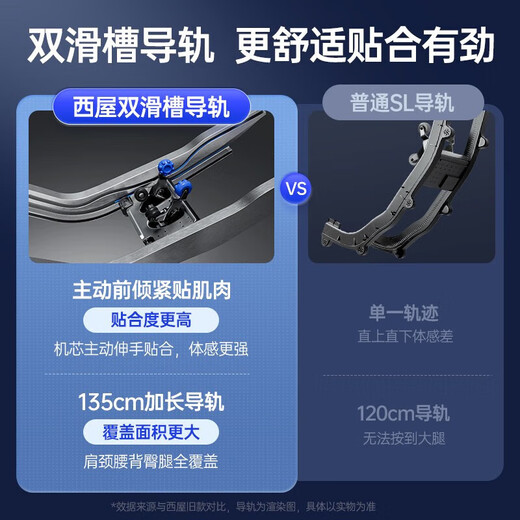 Westinghouse [CE certification] S570 massage chair space capsule full body massage electric massage chair for home use fully automatic massage state subsidies to send gifts from family and parents Phantom gray