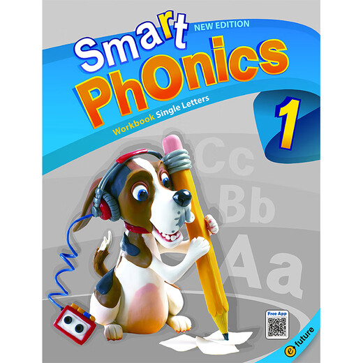 Smart Phonics 1级别2册套装（主课本+练习册） 进口原版 小学生教材英文用书 短期零基础儿童入门自然拼读进口教材  小学教辅