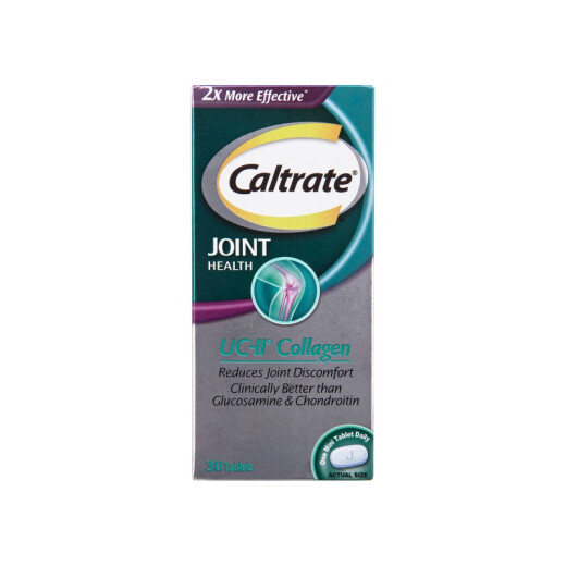 CALTRAT Pure Calcium Tablets (Blue) 60 Young Adult Calcium Supplement Calcium Tablets [1 Box of 30 Tablets] Jiacun UC-II Joint Formula (Green)