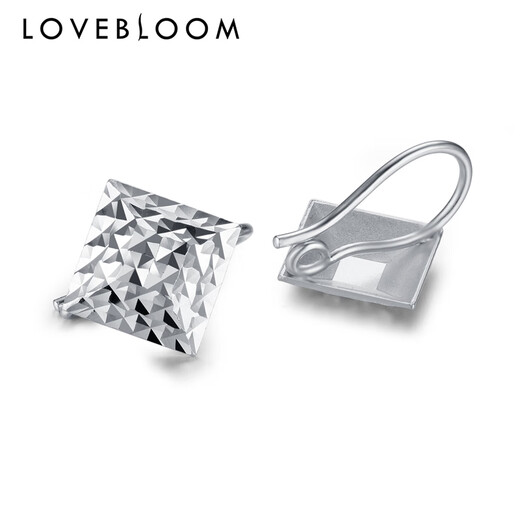 Blooming Love Platinum Earrings pt950 Platinum Earrings Women's Earrings Earrings A Pair of Diamond Earrings for Men and Women Birthday Gifts Custom Weight Change Price Link Single Shot Not Posted