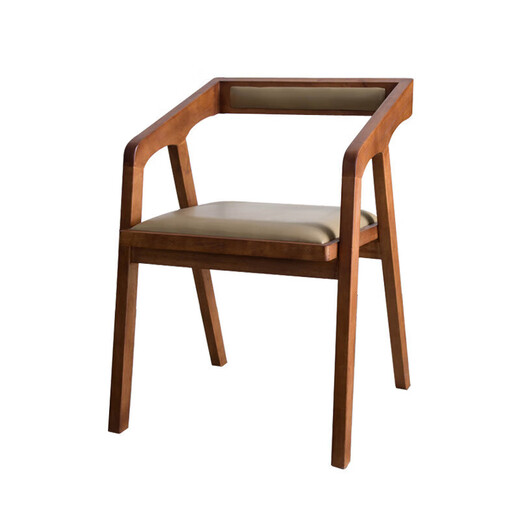 Tangji solid wood desk conference table living room desk large table library desk negotiation long table (matching chair)