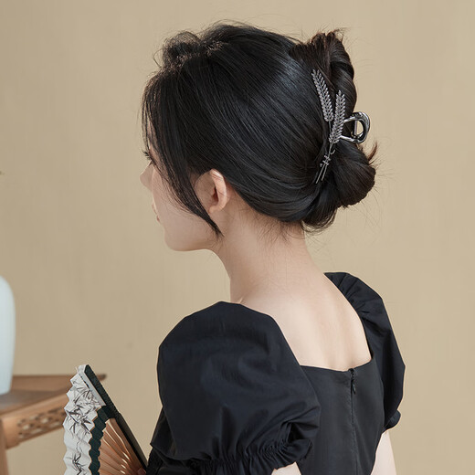 Chimera (CHIMERA) Suisui Ping An Wheat Shark Hair Clip on the Back of the Head Hair Clip Hair Accessory Girl Birthday Gift