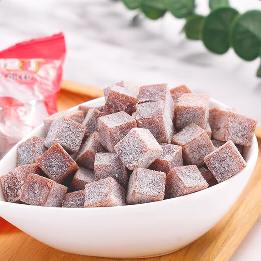 酸奶山楂丁独立包装山楂球块蜜饯果干美味零食 728g*2大袋【约90小包】 酸奶山楂丁