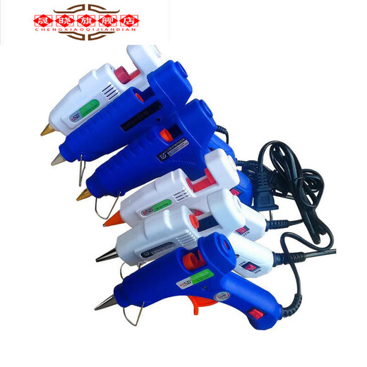 Single and double power adjustable power temperature 20W25W60W100W120W300 size hot melt glue gun NL-305500W digital display temperature adjusting glue