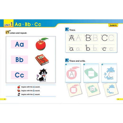 Smart Phonics 1级别2册套装（主课本+练习册） 进口原版 小学生教材英文用书 短期零基础儿童入门自然拼读进口教材  小学教辅