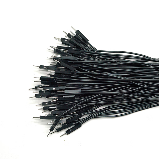 Throwing Stones 1P Rehearsal Dupont Wire 26AWG Silicone Insulated Wire High Temperature Resistant Electronic Wire Experiment Consumables 100 in a Bundle 20cm Wire Length 100/piece Black 30cm Male to Female