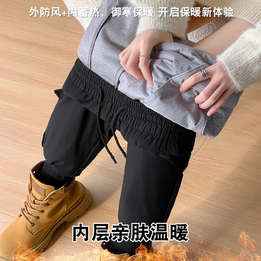 Yi Shangmei Down Pants Women's Outer Wear 2025 Winter New 90 White Duck Down Overalls Women's Plush Warm Cotton Pants