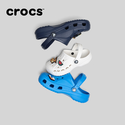 CROCS Children's Crocs Boys and Girls Outdoor Baotou Beach Shoes Slippers/207013/207012 White-100 25 (150mm)