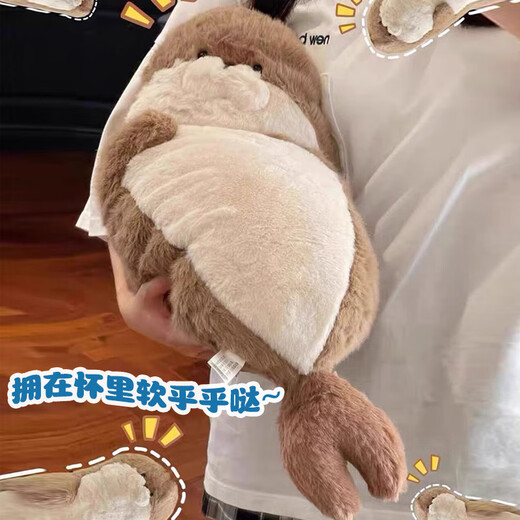 威尔通（WELTSTON）毛绒玩具玩偶布娃娃陪睡大抱枕靠垫生日礼物女生 海豹公仔70cm