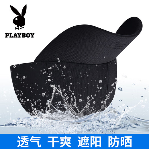 Playboy (PLAYBOY) baseball hat men's autumn and winter sunshade and windproof sun hat casual breathable outdoor travel cap
