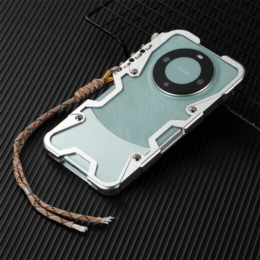 Longqi Huawei nova13 mobile phone case full metal frame nova12i protective cover new nova12se edge-wrapped cooling shell anti-fall men's Nova13Pro customized without backplate Huawei nova12S robotic arm frame black