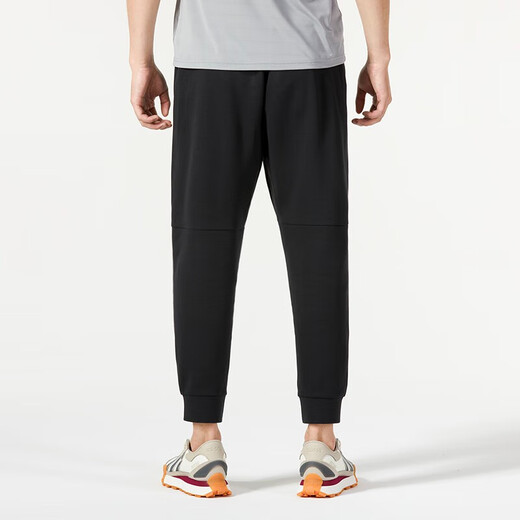 Adidas (Adidas) Jogginghose Herrenhosen Frühling und Herbst Neue lässige Hose, die atmungsaktive kleine Füße Hosen Hose IQ1381 IQ1381 Black S gestrickt