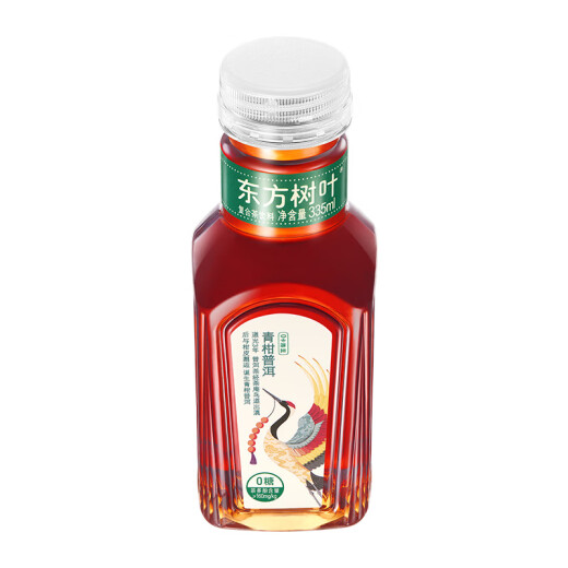 农夫山泉 东方树叶青柑普洱茶 335ml*24瓶无糖茶饮料整箱装