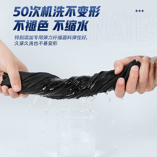 李宁运动套装男士夏季冰丝短袖短裤速干衣跑步t恤羽毛球服健身篮球服