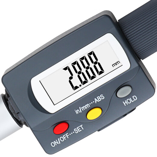 Three-quantity three-claw inner diameter micrometer with digital display three-point internal measuring micrometer to capture aperture with high precision 0.001 JD322 digital display 75-88mm with ring gauge