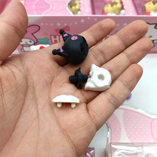 Sanrios neuer Radiergummi-Spezialgummi für Eraser Beschichtung Internet Celebrity Limited High-Wert-Cartoon Sanrio Box Eraser-1 Box für Grundschule für Grundschule.