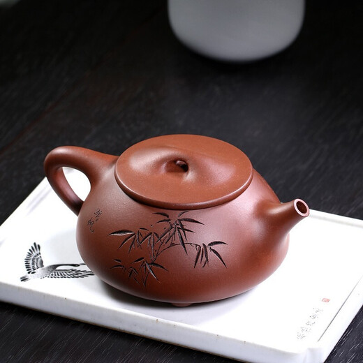 Hidden Pot World Government Subsidy Yixing Purple Clay Pot Purely Handmade Tea Set Bottom Trough Clear Teapot Jingzhou Stone Ladle Tang Yun Stone Ladle