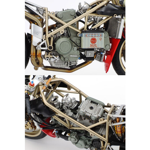 田宫（TAMIYA）1/12摩托车赛车机车DUCATI拼装车模仿真模型摆件礼物进口 杜卡迪DUCATI 916 14068