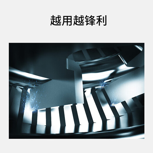 华而实适用飞科剃须刀刀头刀片双头刮胡刀FS711 719 821 871 873配件FR6 FS821【整个机头】 （送保养油+