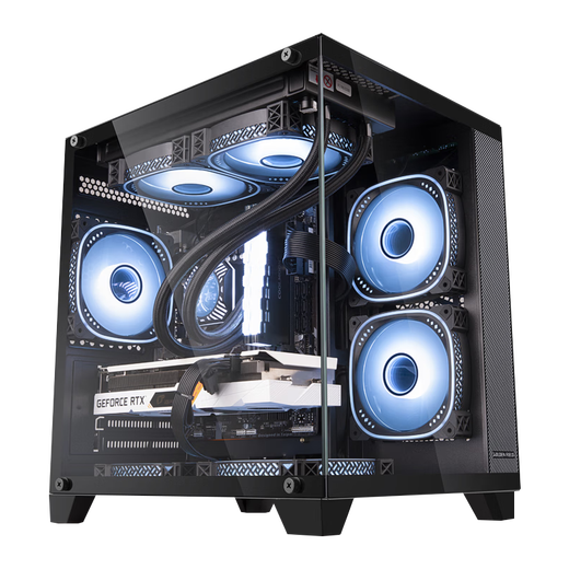 
MSI i5 12400F/13400F/14600KF/13700F/14700KF Assembly Computer Desktop Host Gaming Design MSI Barrier System DIY Assembly Machine Configuration Three i5 14400F+16G+512G