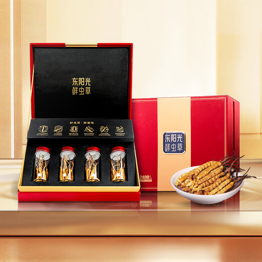 东阳光冬虫夏草2-3根/g20g约50根滋补礼盒冬虫草营养品补品送长辈老人