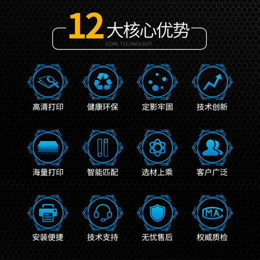 方舟适用佳能CRG067四色碳粉套装MF651cw硒鼓MF655cdw MF657cdw MF656cdw 653cdw 654cdw LBP631cw 633cdw 632cdw