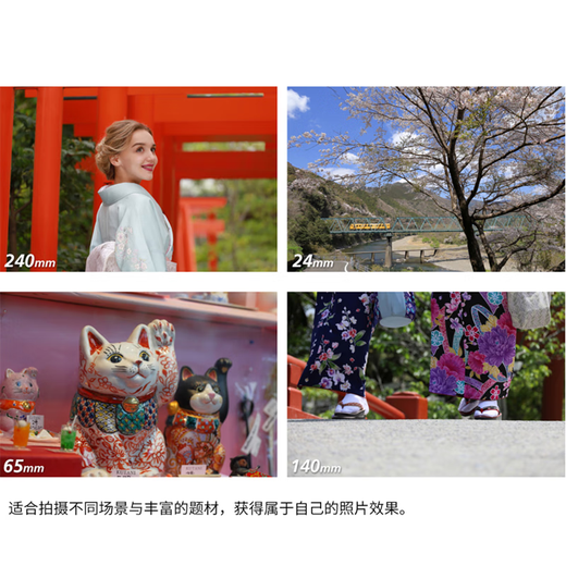 Canon RF lens EOS R RP R5 R6 dedicated full-frame lens RF 24-240 telephoto lens (disassembled) official standard configuration