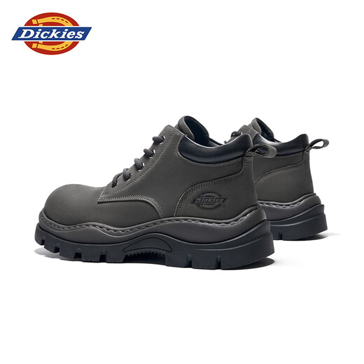 Dickies Martin Boots Zapatos para hombres Autumn Nuevas botas bajas Botas para hombres Fashion All-Match Boots Short Short Shops Working Shoes de trabajo gris 42 [de una talla más grande, adecuada para zapatos deportivos 43]