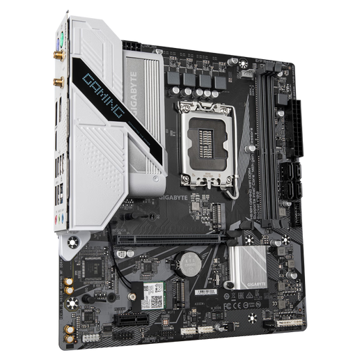 Gigabyte i3 13100F/14100F/12100F boxed H610/B760 motherboard CPU set Board u set H610M White Demon Eagle WiFi D4 i3 12100 4 cores 8 threads (with core graphics)