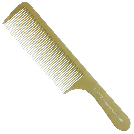 
Jingshilan professional flat hair cut comb special haircut comb for hair salon ultra-thin men's women's hair apple comb flat hair comb 15930 transparent gray