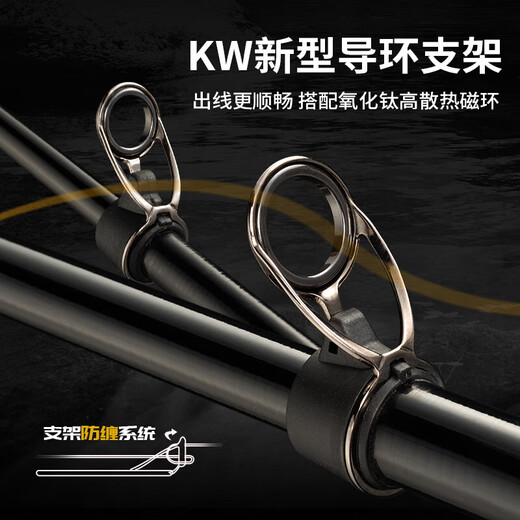 
Guangwei Fishing Rod Zichen Qiankun Sea Rod Super Hard Fishing Rod Long-Drop Rod Spinning Wheel Rod Large Rod 3.0m Set