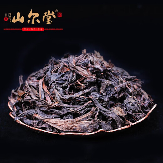 山尔堂 乌龙茶大红袍福建武夷岩茶一级口粮茶岩韵显醇香自饮 40克*1罐