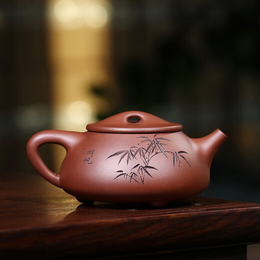 Hidden Pot World Government Subsidy Yixing Purple Clay Pot Purely Handmade Tea Set Bottom Trough Clear Teapot Jingzhou Stone Ladle Tang Yun Stone Ladle