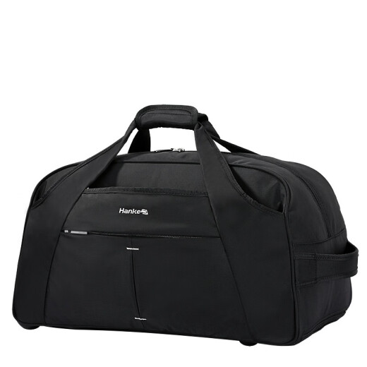 HANKE trolley bag large capacity outdoor luggage bag men and women casual boarding travel bag 20 inches black