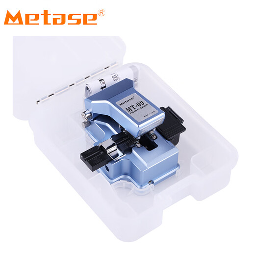 METASE fiber optic cutting knife one-step fully automatic fiber optic cutting knife high-precision automatic return knife press automatic cutting blue MT09
