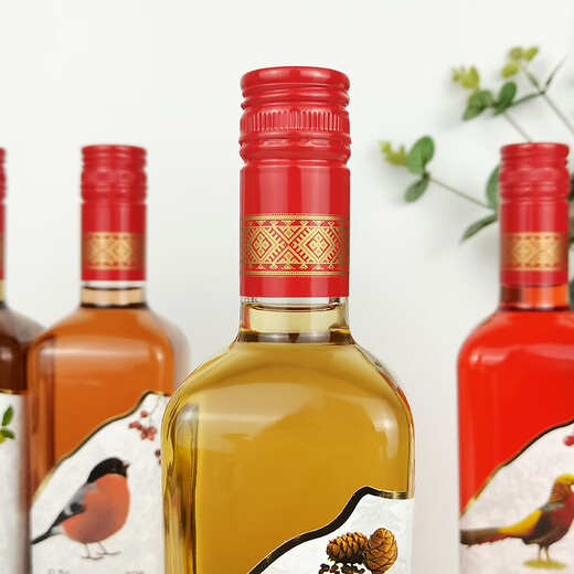 巴乔特乌克兰进口巴乔特56度40度伏特加酒松籽玫瑰果蔓越莓白酒烈酒洋酒 巴乔特松籽酒 500mL 1瓶