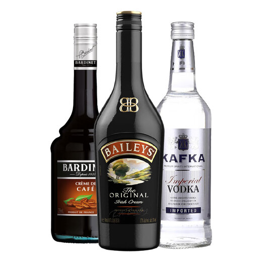 百利（Baileys）鸡尾酒调酒组合套装 进口洋酒基酒 B52轰炸机 鸡尾酒套装