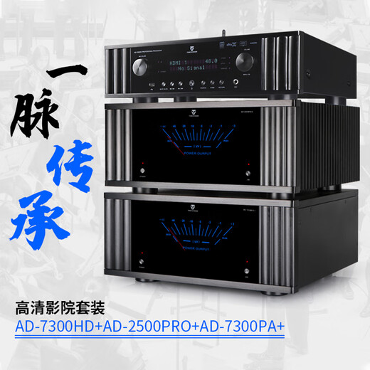 
Winner AD-2500PRO High-fidelity pure rear-level stereo amplifier, fever-level high-power household HIFI amplifier 2.0 channel AD-2500PRO