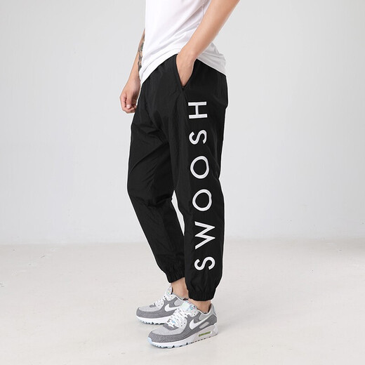 耐克（NIKE）运动裤男裤夏季新款户外出行针织时尚百搭保暖休闲长裤CZ6380 CU3891-010黑色 M