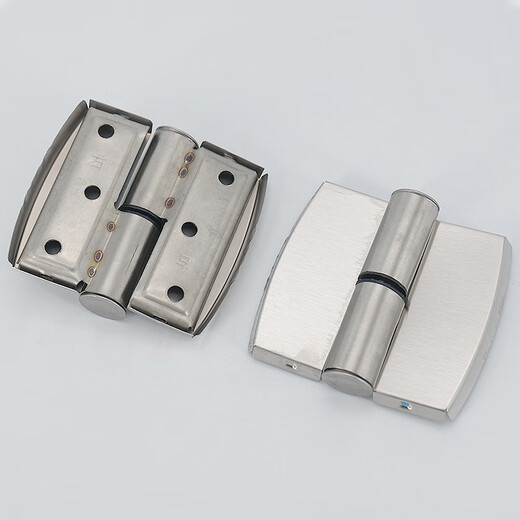 Hasdick Beijing warehouse delivery stainless steel partition hinge public toilet self-closing door removable hinge 2 pieces/piece right side all stainless steel HKsq-278
