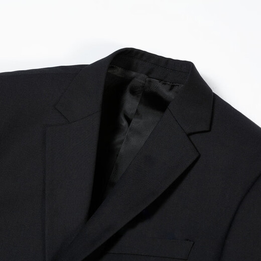 Romon (Romon) Anzug Herrengeschäft formeller Anzug Single Slim Anzug Jacke Bester Groomsman Hochzeitskleid Schwarz 4xl