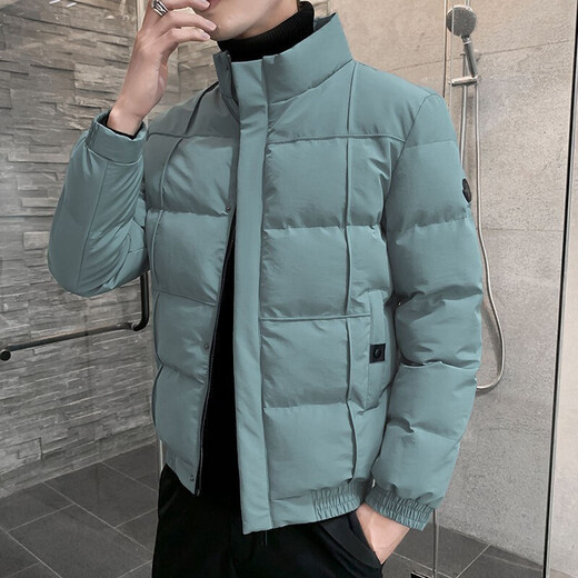 
Jeanswest cotton coat men's cotton jacket short winter thickened jacket men's cotton jacket bread jacket middle-aged and young winter men's trendy and versatile C136-8228-Black XL (130-140Jin [Jin equals 0.5 kg])