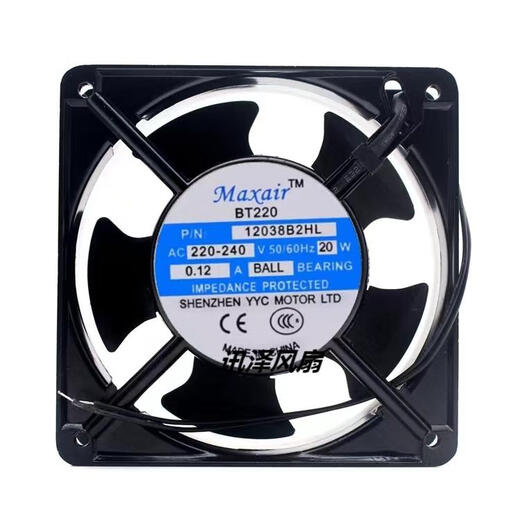 Bagang Brandneue Yongyechang Maxair BT220 12038B2HL AC220V 12038 12 cm Kühllüfter + 1 Schutznetz