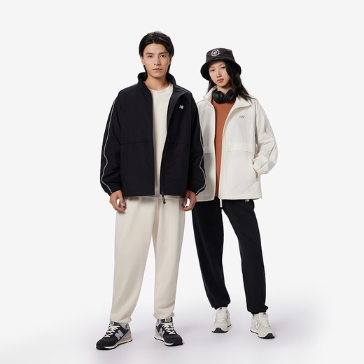 NEW BALANCE NB official sports pants men's casual loose long knitted sweatpants BK AMP41519 L