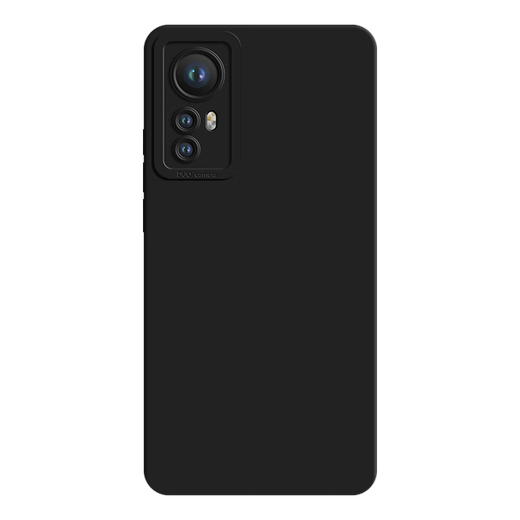 AOYAMIC suitable for Xiaomi 12 mobile phone case Xiaomi 12spro protective cover anti-fall all-inclusive frosted ultra-thin liquid silicone soft case personality simple solid color men and women trendy Xiaomi 12/12x/12s universal classic black newly upgraded skin-friendly liquid silicone super fiber flocking lens all-inclusive soft case